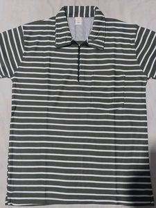 Half Jiper Collar Tshirts
