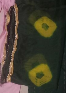 Combo Green Plazo Me Rabar Nahi Hai