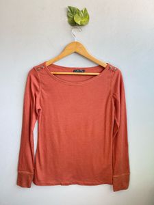 Terracotta Long Sleeve Top