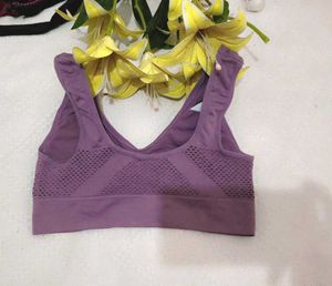 Lavender Sports Bra