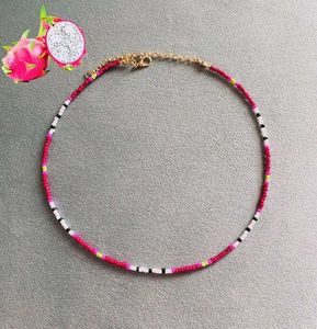 Beaded Choker Necklace🍉