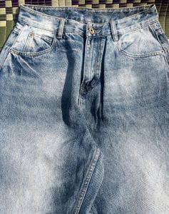 Acid Wash Denim Jeans