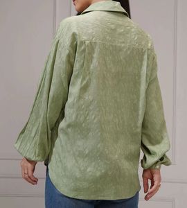 Green Oversized Shirt