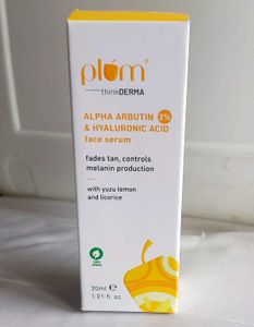 Plum 2% Alpha Arbutin & Hyaluronic Acid Face Serum