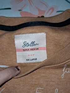 Stylish Tan Pullover Sweater