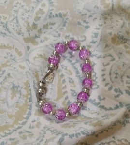 Purple bracelet