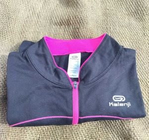 🌺Kalenji Active Jacket - Pink Trim