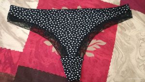 Polka Dot Thong Panty