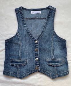 Denim vest