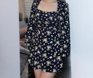Zara Floral Print Mini Dress