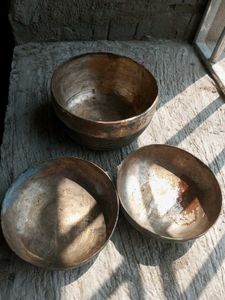 90 Years Old Odisha Bronze Bowls