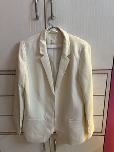 H&amp;M Off White Formal Blazer- Worn Once