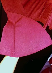 A Marron Crop Top