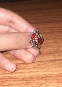 Red Grunge Ring