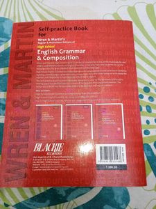 Wren &amp; Martin Set Of Books For High School