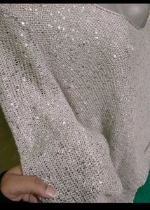 Glittery Top For Winter