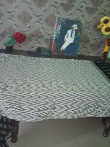 Black &amp; White Print Dress