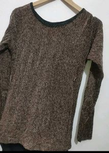 Brown Winter Top For Girl Or Woman 32 Bust