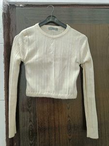 Ribbed Knit Crop Top