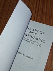 The Art Of Not Overthinking 🤧✨️