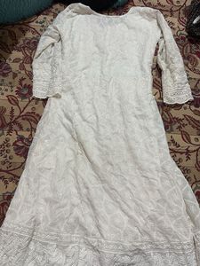 Elegant White Kurta Set