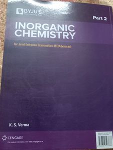 Inorganic Chemistry Cengage Byjus For Jee Advance