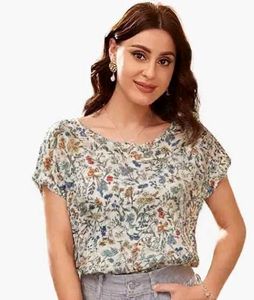 H&M Floral Print Top