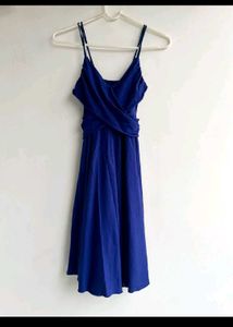 Navy Blue Sundress Midi