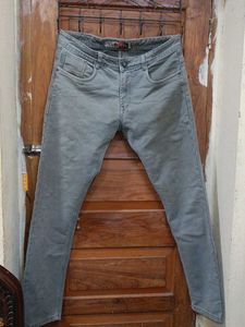 Gray Slim Fit Jeans