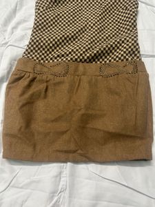 Checkered Mini Dress