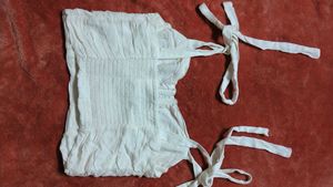White Corset Top