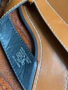 ZARA brown Thong Sandal