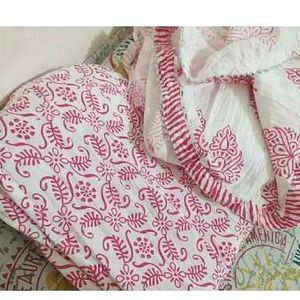 Jaipuri printed Kurta, Pant and Dupatta Sets