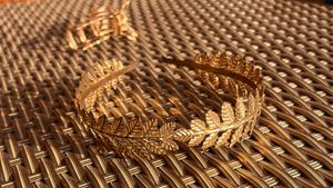 Golden Accessory Set