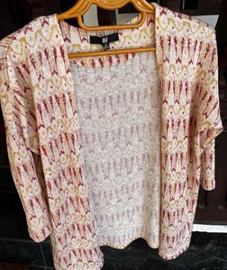 Light Coloured Stylish Shrug