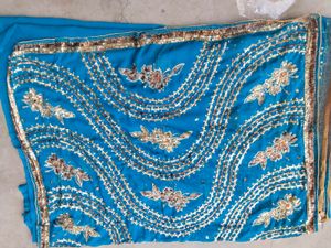 Blue Sequin saree 💥💥♥️♥️