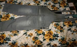 Grey Colour Dungaree