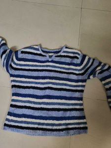Glitter Wool Sweater Top