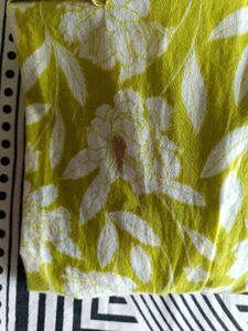 Leafy Print Kurta Pant Set