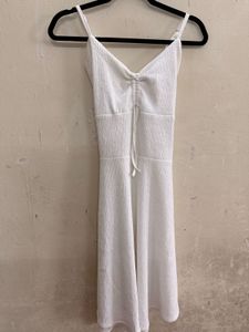 white party wear dress