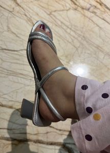 Silver Flats &amp; Sandals