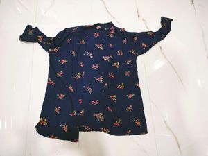 Peplum Top with Shrug
