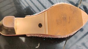 Party Wear Block Heel Shoe