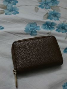 Brown Wallet From Miniso