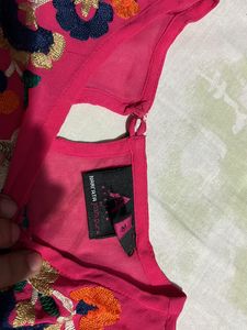 New Rose Pink Sleeves Top