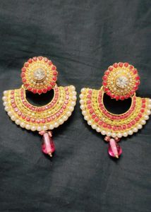 Pink Earrings