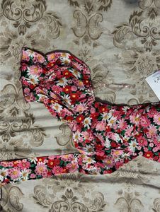 Tie Up Floral Top