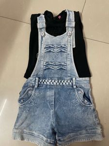 Denim Short Dress