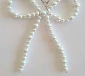 Pearl Bow Charm