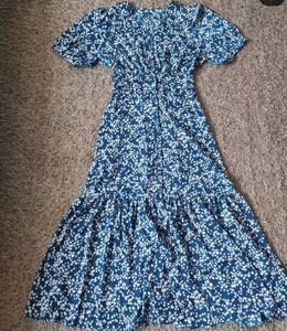 Floral Print Midi Dress